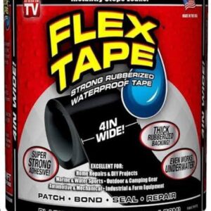 Flex Tape for Seal is a non-tacky silicone-rubber tape 