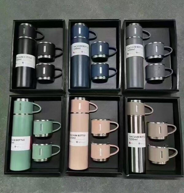 vacuum flask set with mug